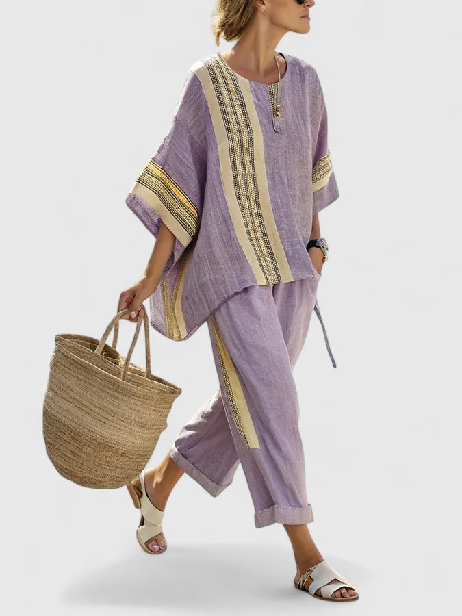 Brandy | Cozy Two-Piece Set Purple