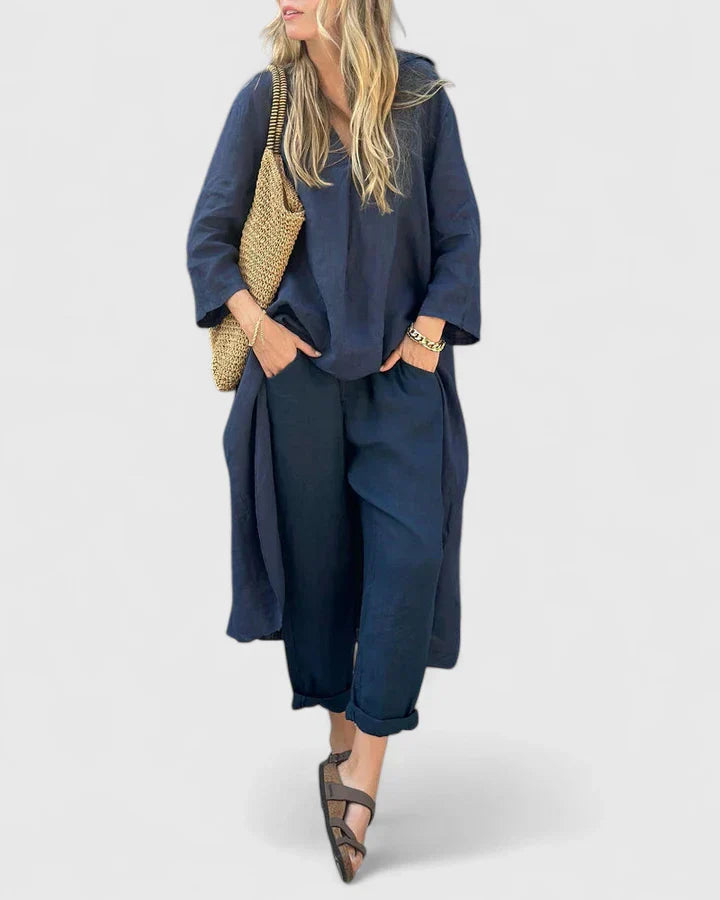 Charlene | Comfortable Set Dark Blue