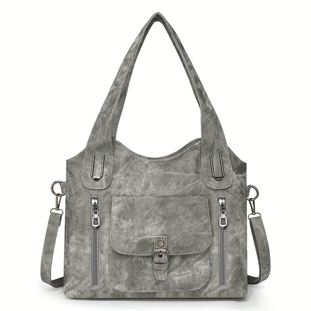 Elise’s Vintage Charm | Shoulder Bag Grey