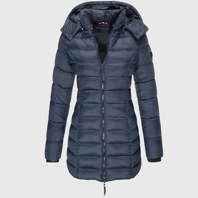 Justice | Long Down Jacket Blue