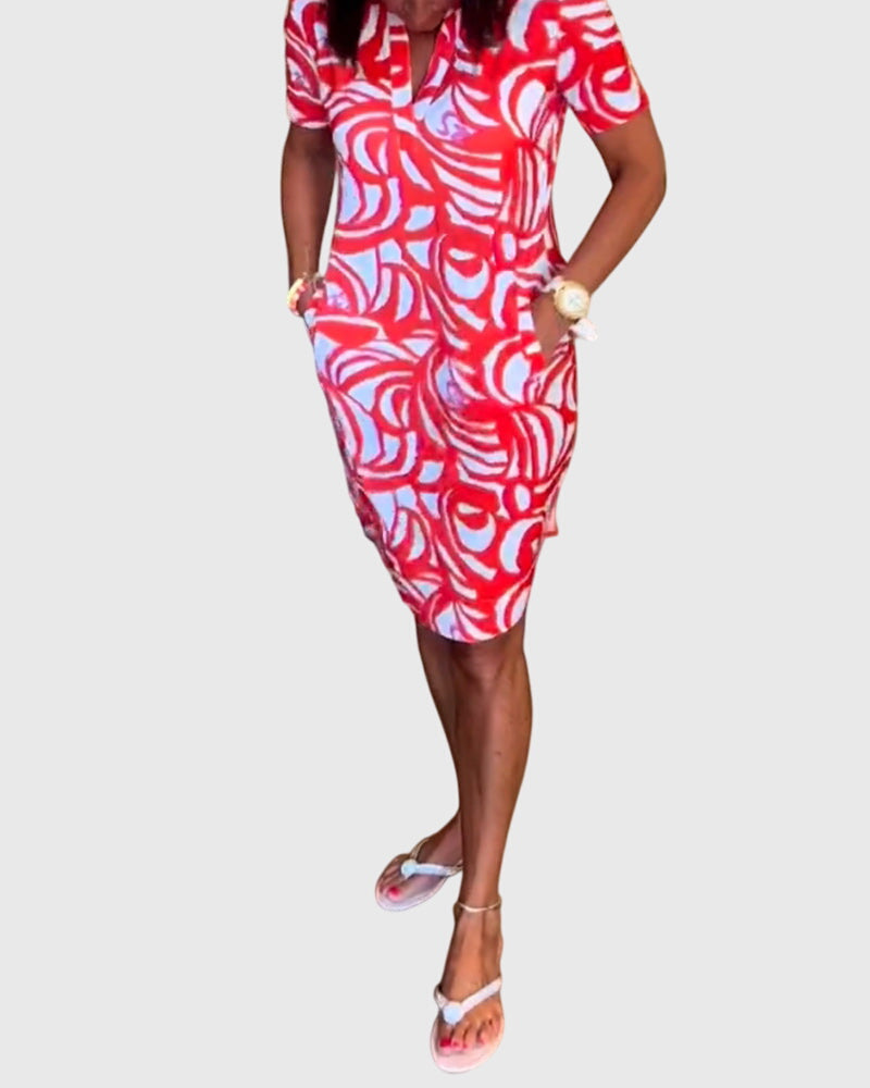 Juanita | Flattering Avenue Walk Dress