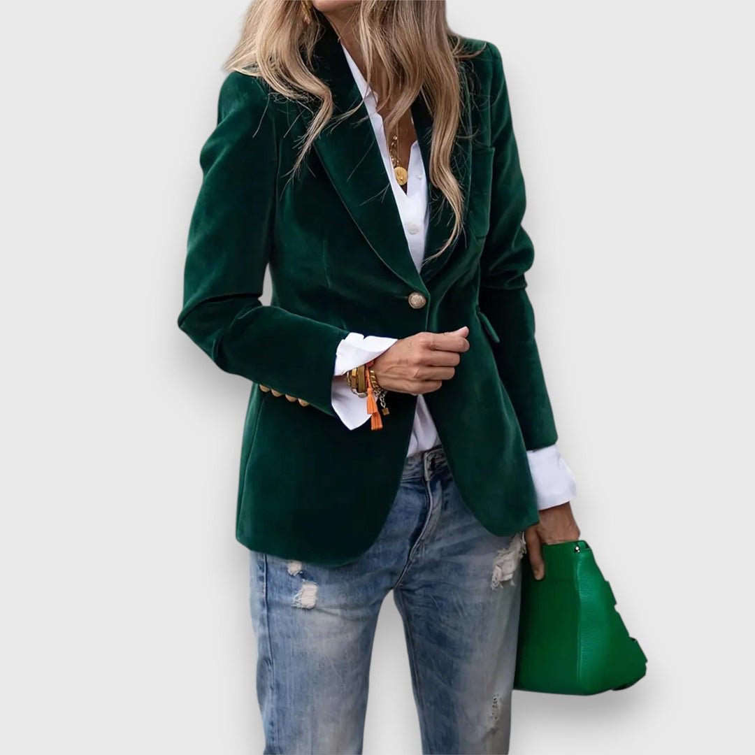 Jovie | Women’s Blazer Green