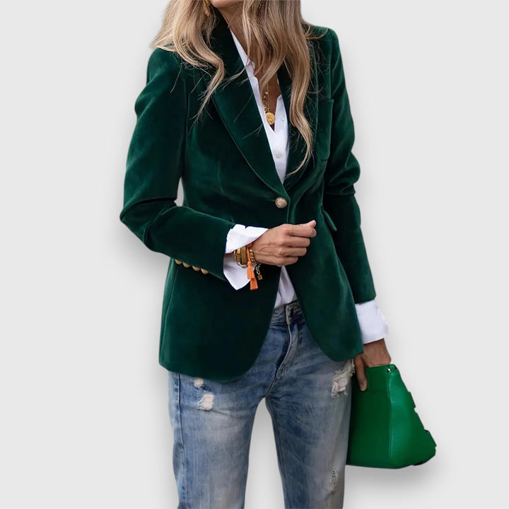 Jovie | Women’s Blazer Green