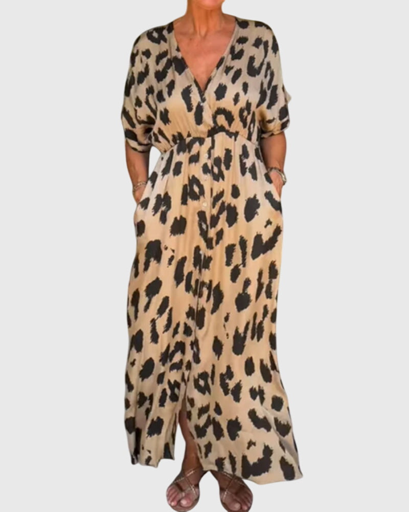 Rachel | Timeless Confidence Dress Khaki