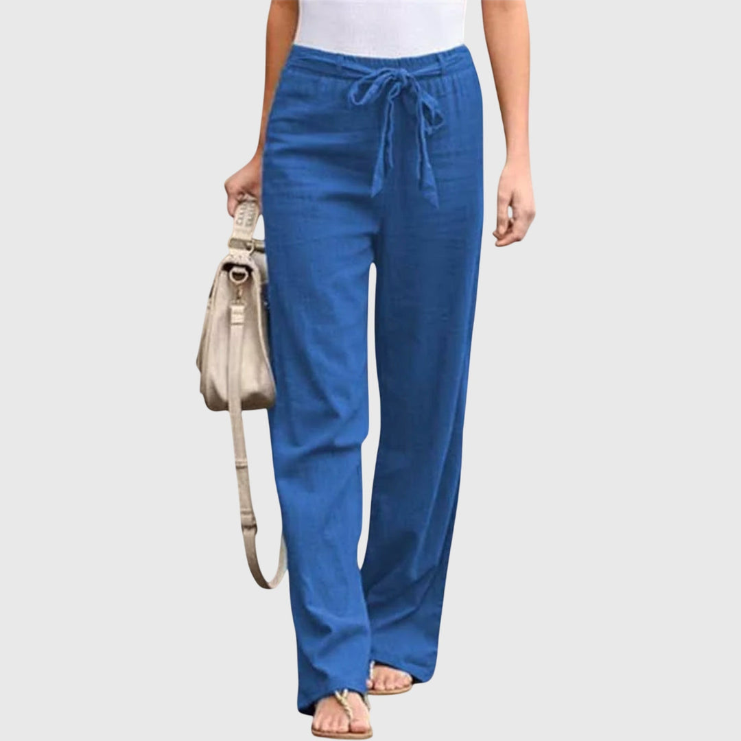 Susan | Lightweight Pants Blue
