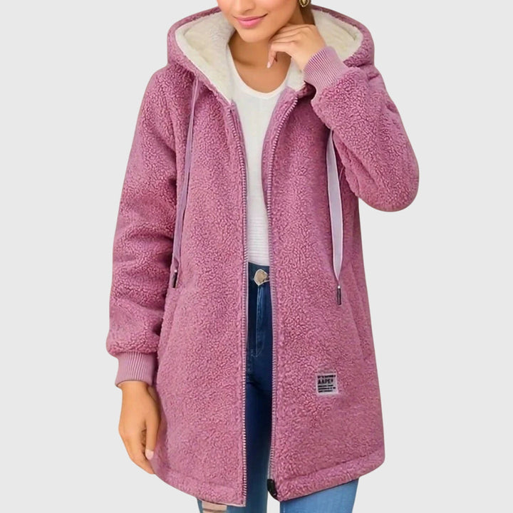 Carol | fleece jacket – Style and warmth Pink