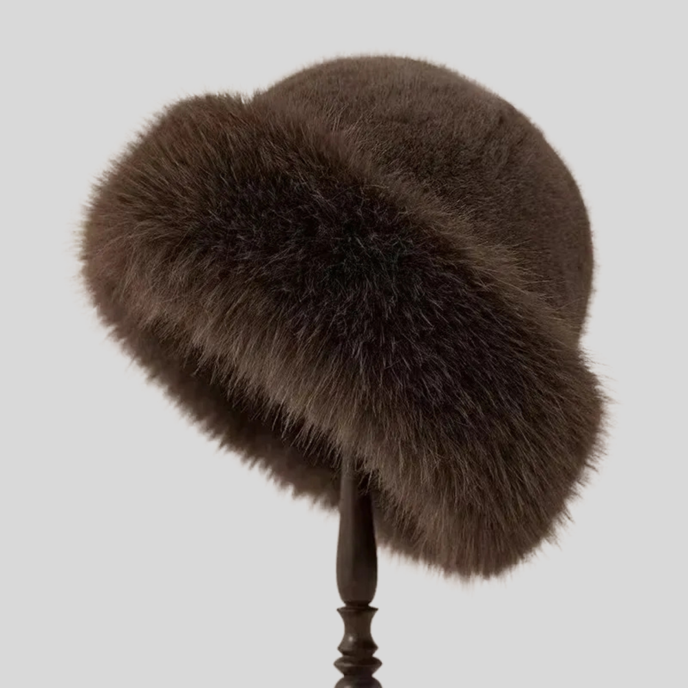 Amber | Luxe Winter Hat Brown