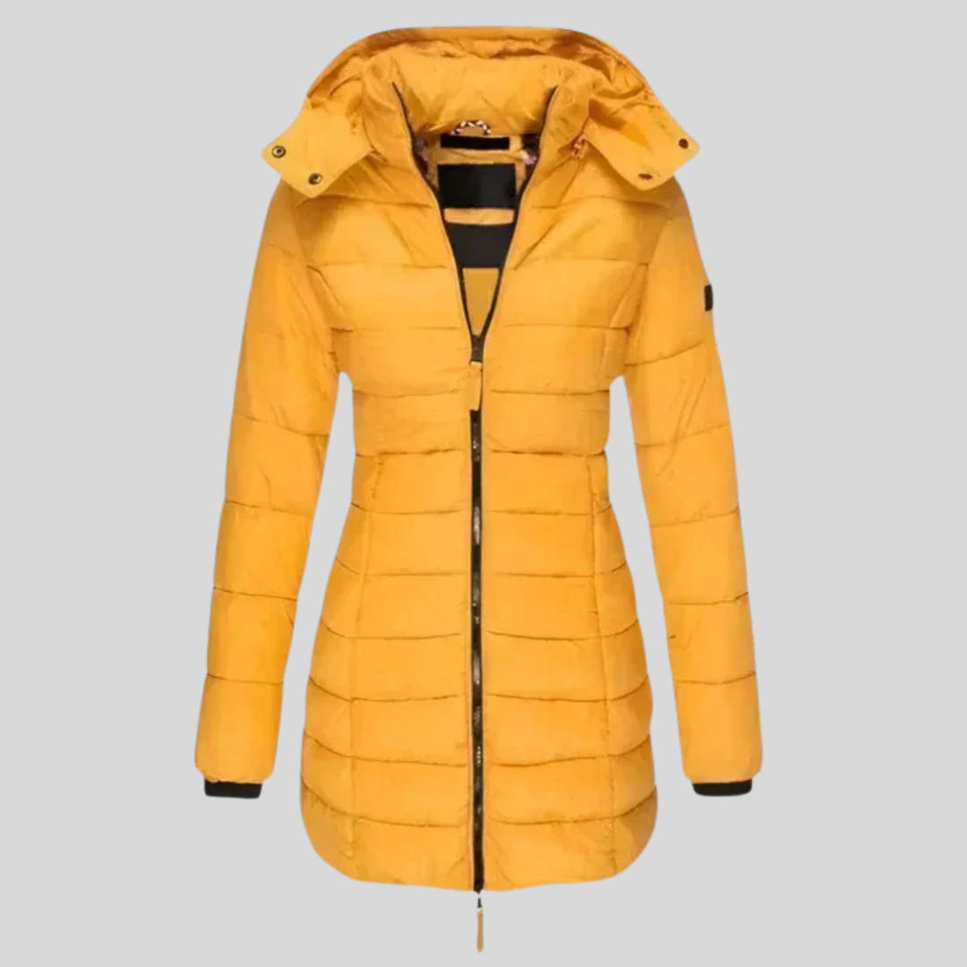 Helene | Timeless Winter Jacket Yellow