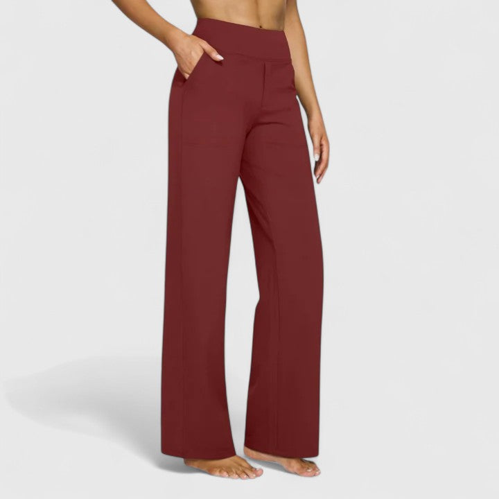 Charity | Elegant Trousers Red