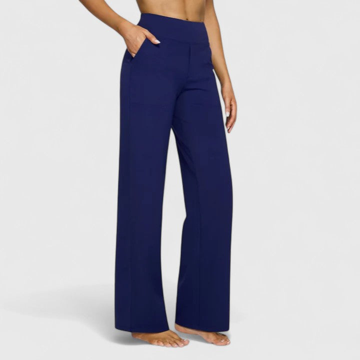 Charity | Elegant Trousers Blue