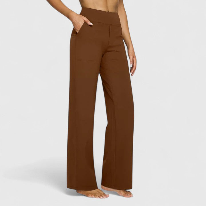 Charity | Elegant Trousers Brown