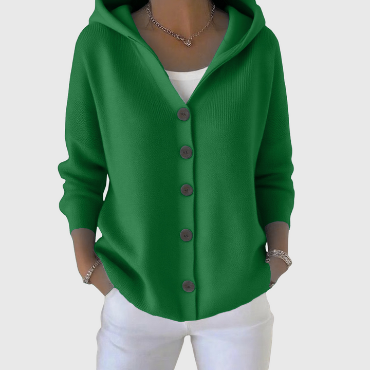 Jessica | Elegant Cardigan Dark Green