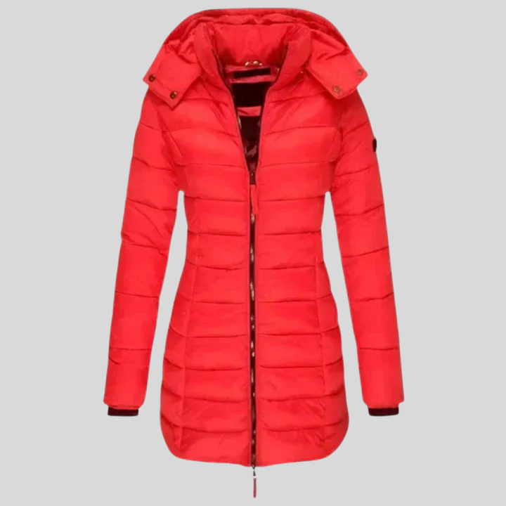 Helene | Timeless Winter Jacket Red