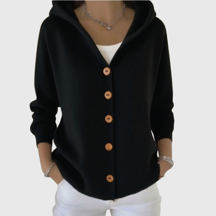 Jessica | Elegant Cardigan Black