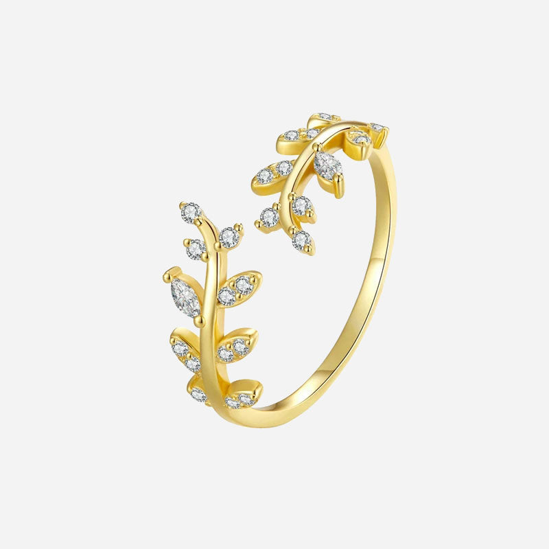 Vickie | Zirconia Ring 18K Gold