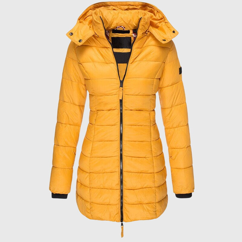 Justice | Long Down Jacket Yellow