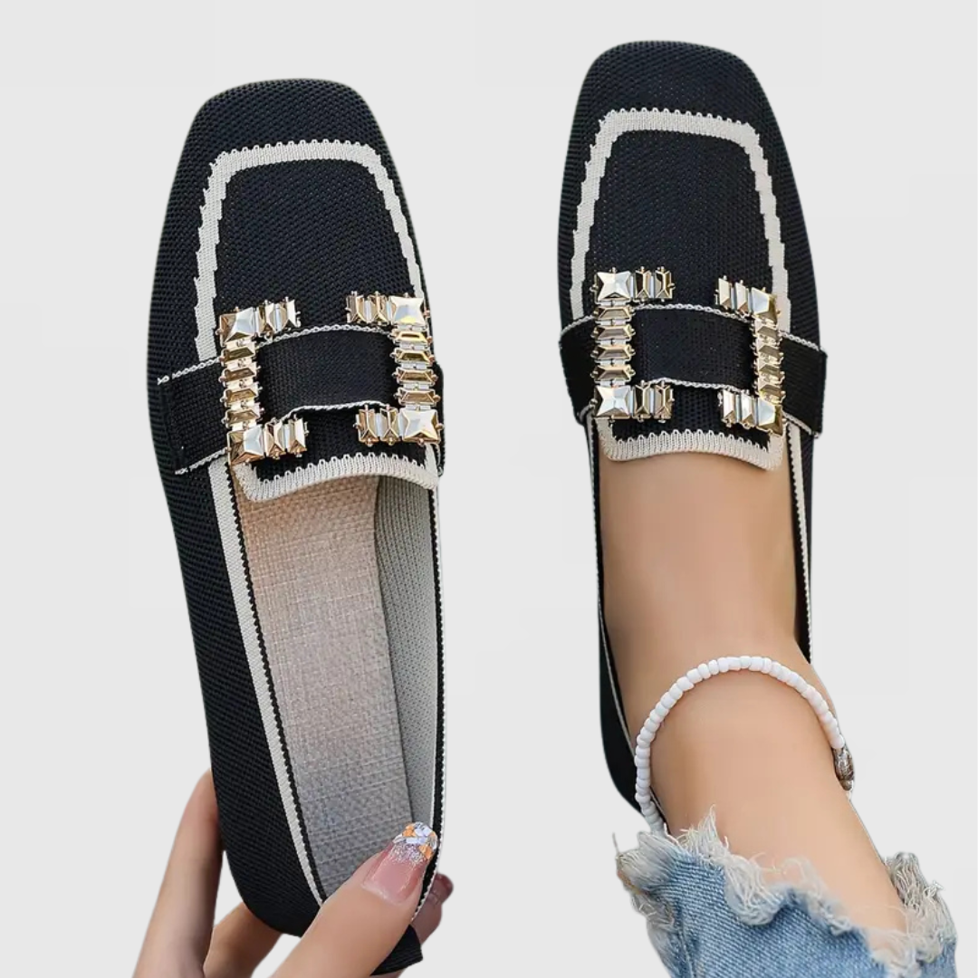 Mylena | Orthopedic Loafers Black