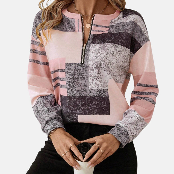 Marla | Chic Vintage Sweatshirt Pink