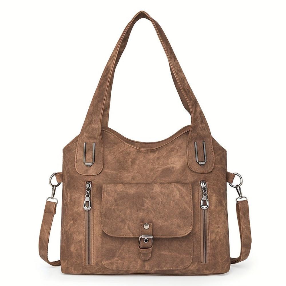 Elise’s Vintage Charm | Shoulder Bag Brown
