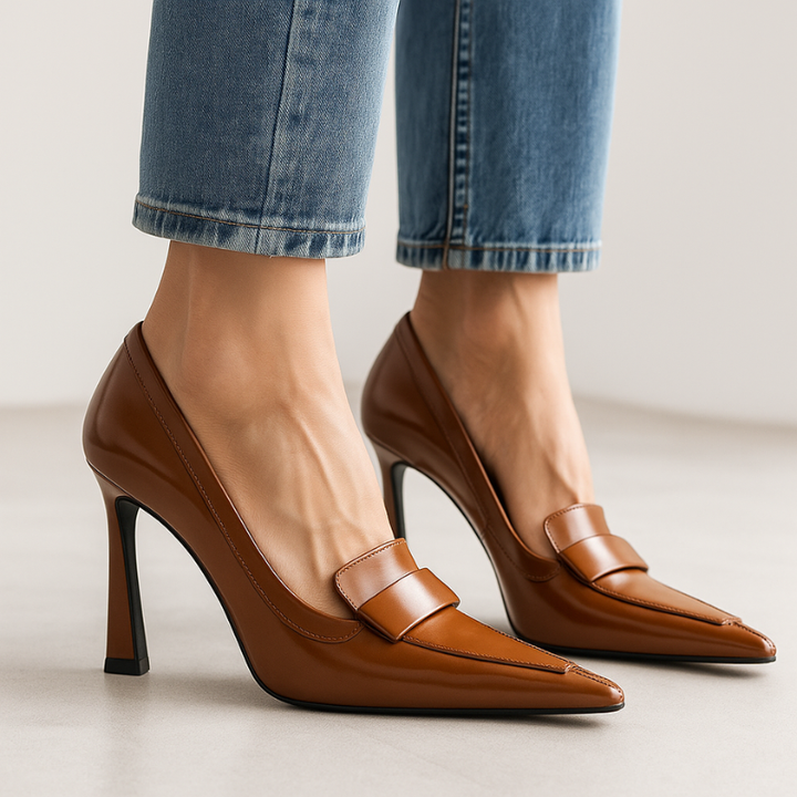 Selair | Elegant Heels Brown