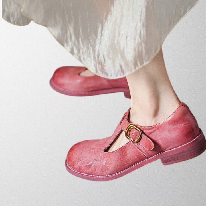 Olivia - Premium Mary Janes Pink