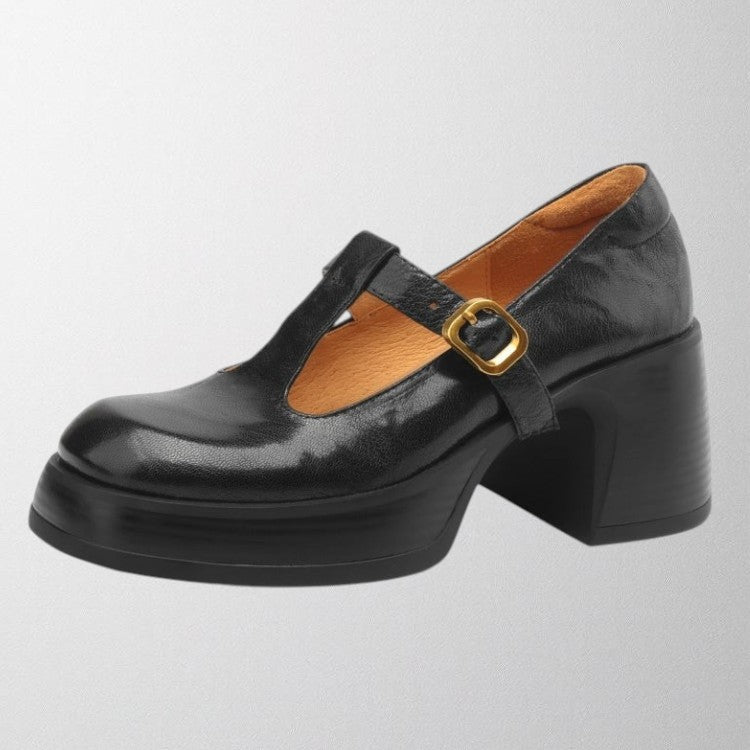 Olivia - Mary Janes Shoes Black