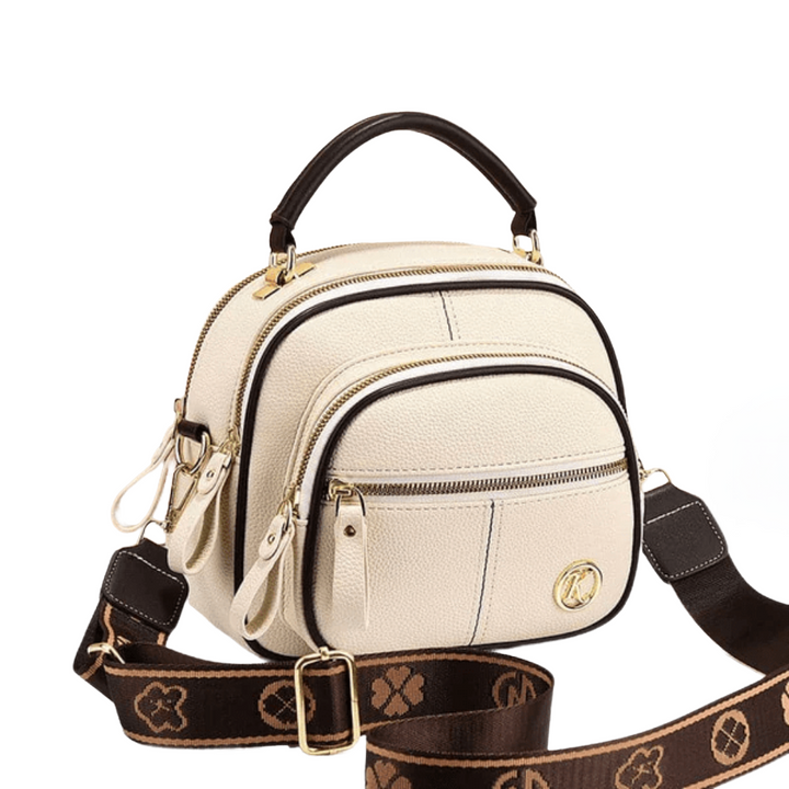 Molly’s Timeless Sophistication | Stylish Bag with Shoulder Strap Beige