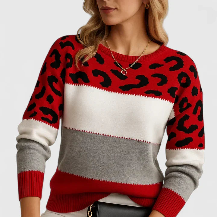 Marizelina | Elegant Jumper Red