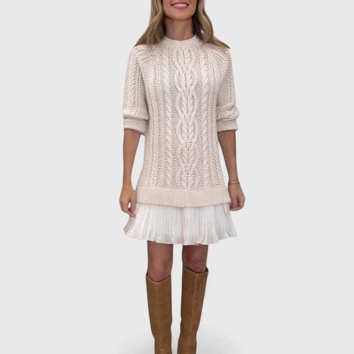 Ashlyndora | Elegant Knitted Dress