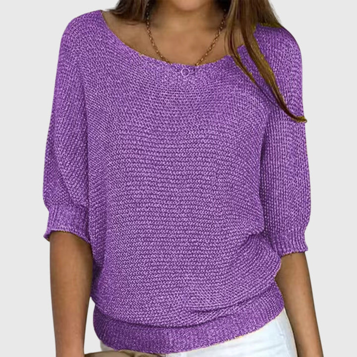 Sofie | Elegant Jumper Purple