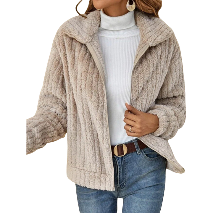 Jeanette | Comfortable Jacket Beige