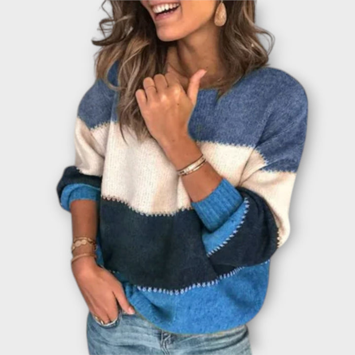 Elisa | Casual & Cosy Jumper Blue