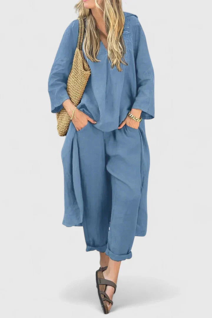 Charlene | Comfortable Set Light Blue