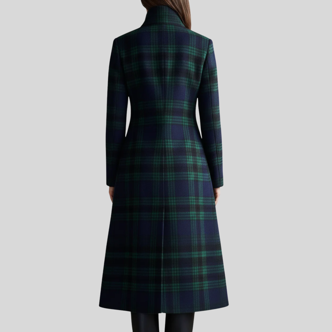 Rebecca| Timeless Plaid Elegant Coat