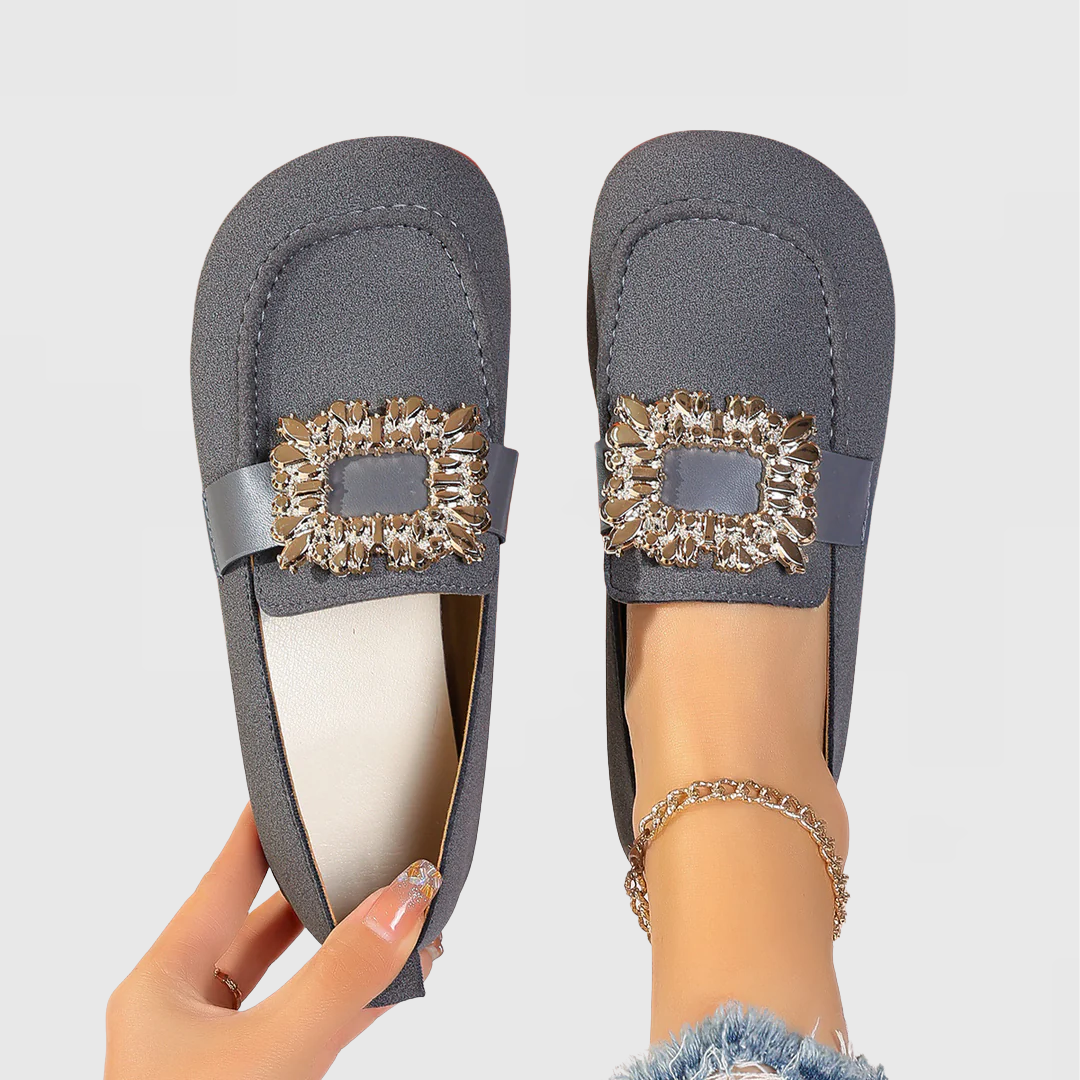 Melora | Orthopedic Loafers Gray