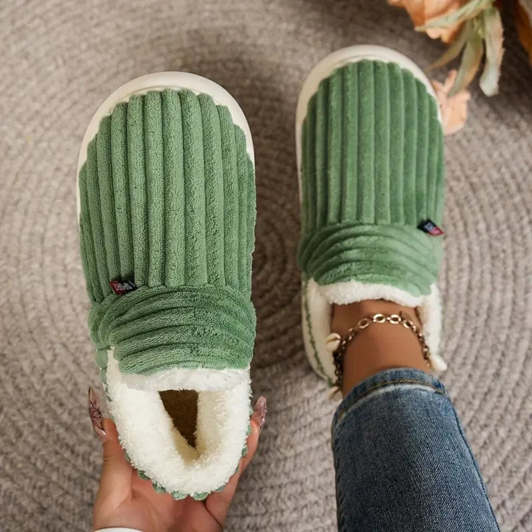 Anna | Warm, Comfortable Slippers for Cold Canadian Homes