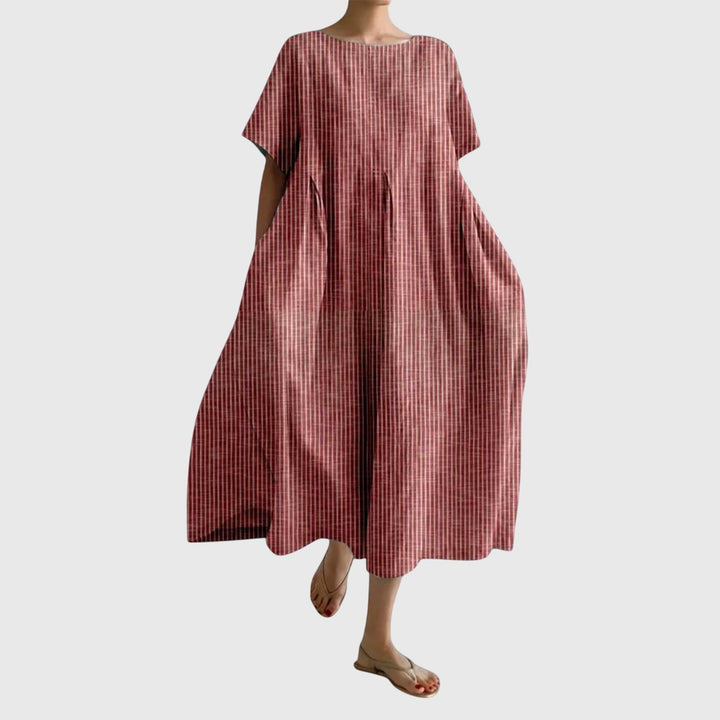 Milou | Long Casual Dress Red