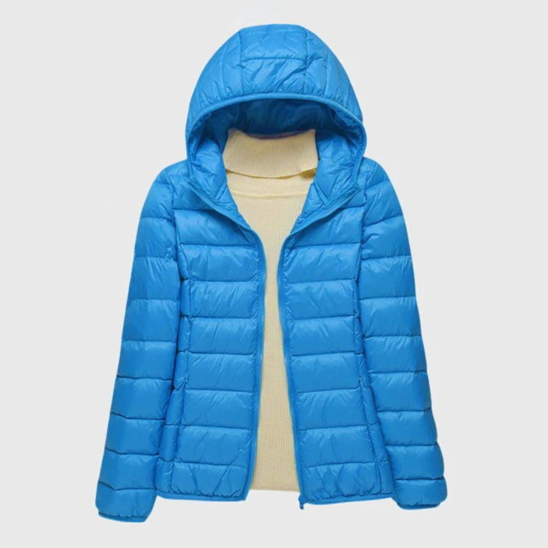 Janey | Ultra-Light Quilted Jacket Blue