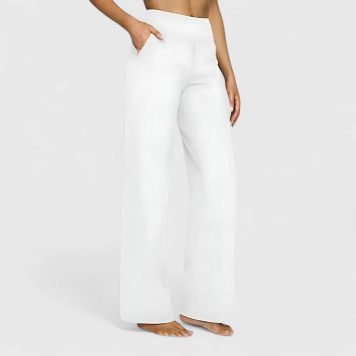 Charity | Elegant Trousers White
