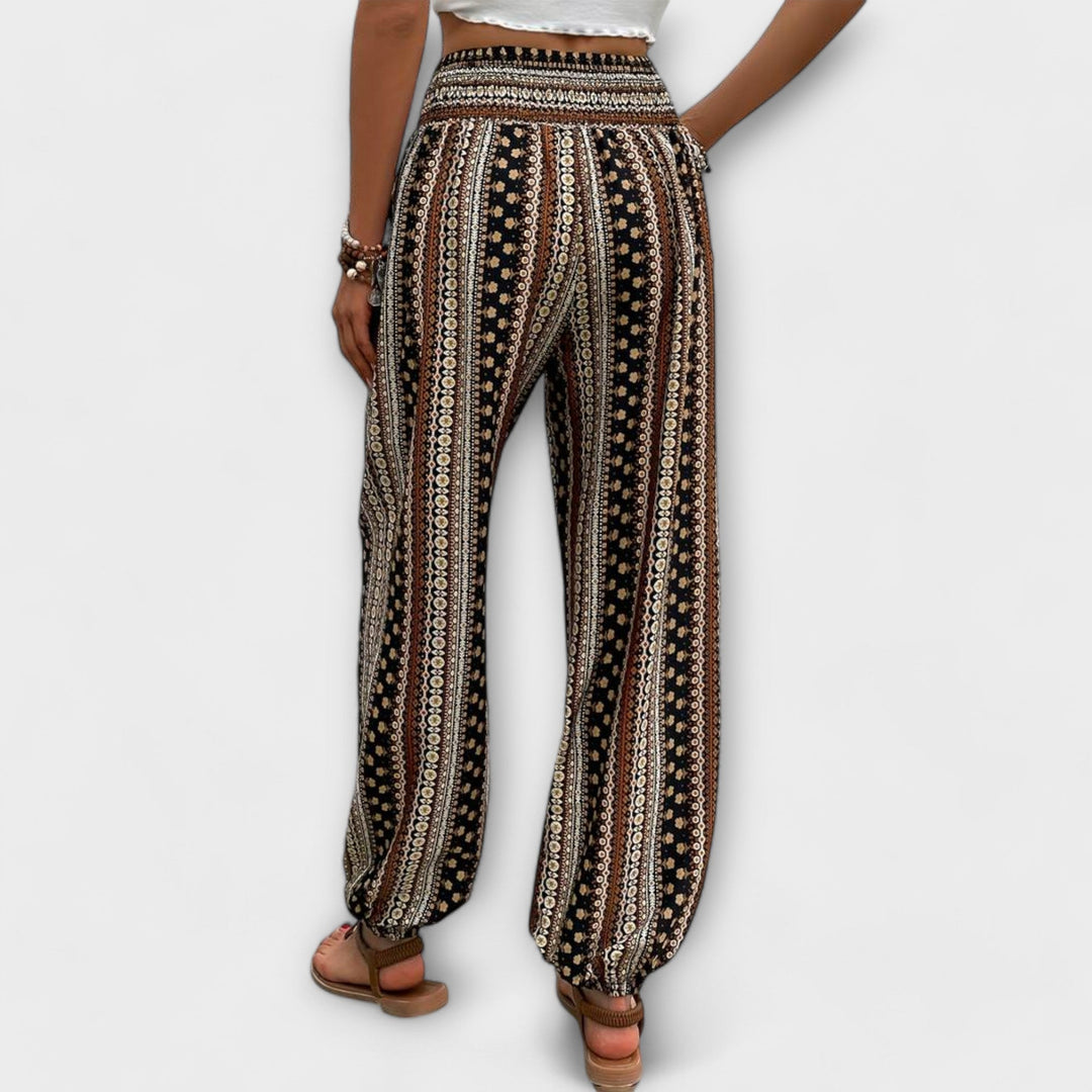 Emily | Ethnic Graphic Pants