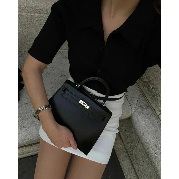 Frances | Elegant Handcrafted Leather Tote