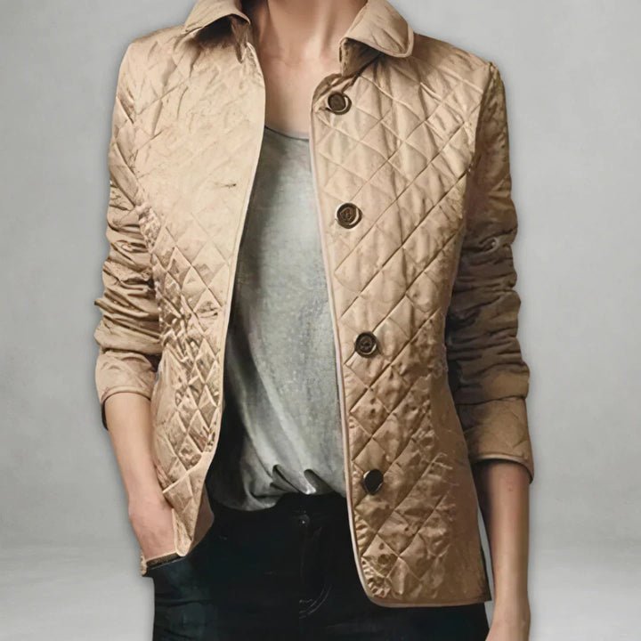 Evelyn | autumn jacket Beige
