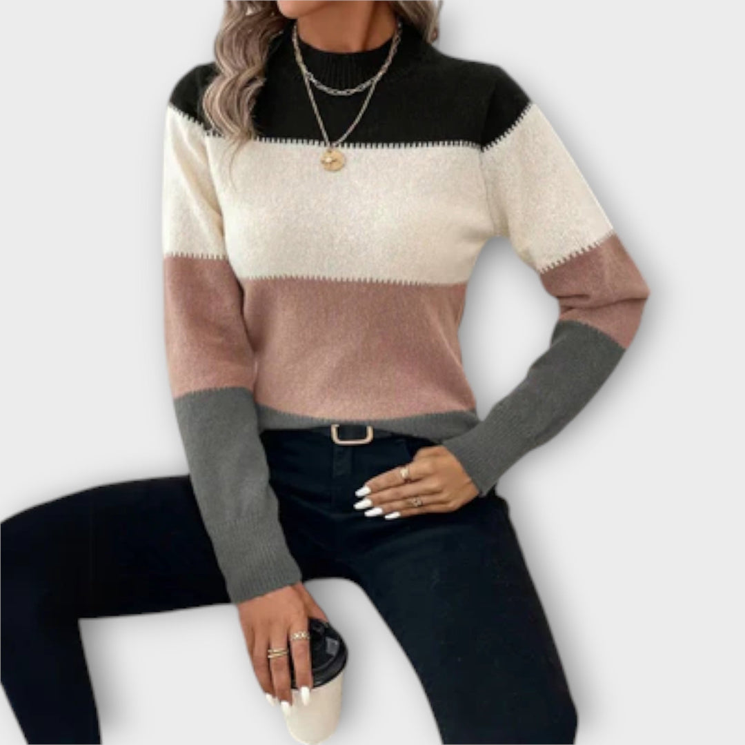 Elina | Casual & Elegant Sweater Rose