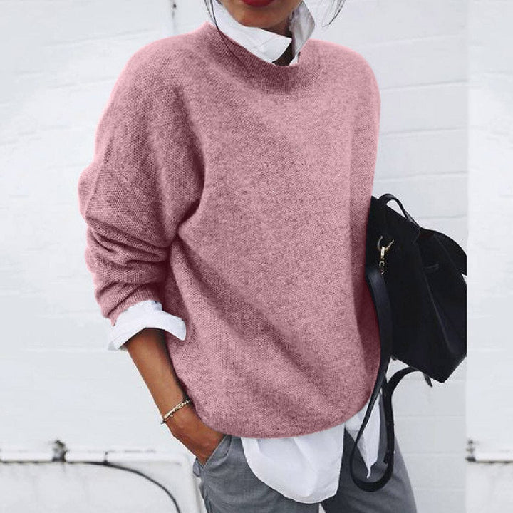 Margaret | Soft and Warm Cashmere Sweater Pink