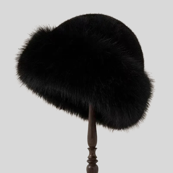 Amber | Luxe Winter Hat Classic Black