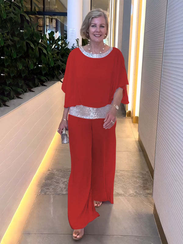 Nicole | Classy Elegant Set Red