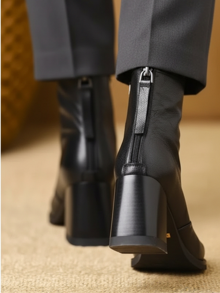 Diane | Sleek Leather Boots