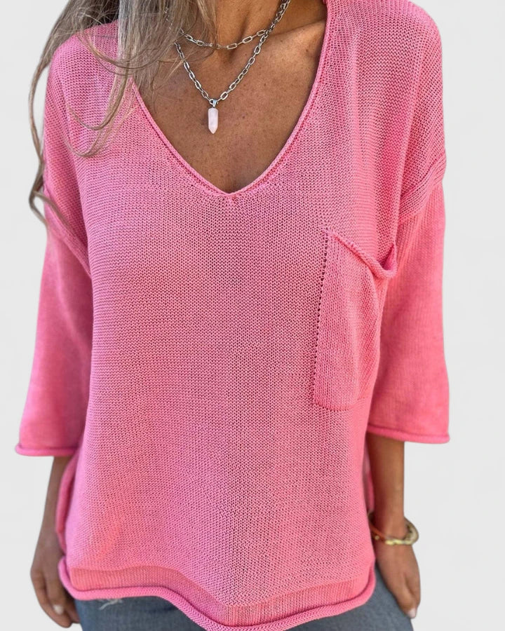Roxanne | Cozy Top Pink