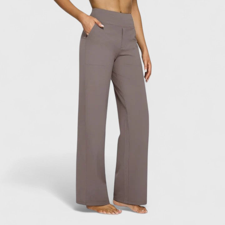 Charity | Elegant Trousers Taupe