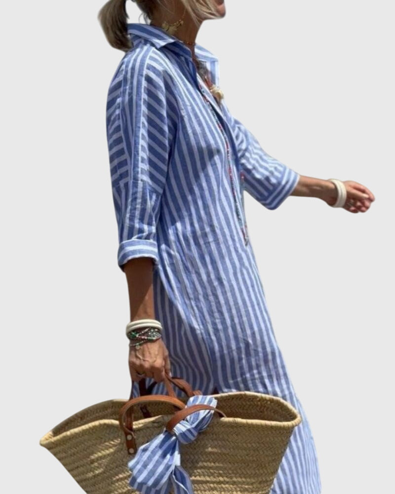 Jada | Classic Striped Dress